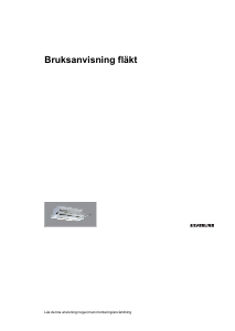 Bruksanvisning Silverline EM 1140 Köksfläkt