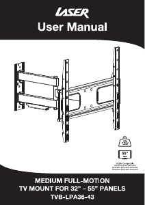 Handleiding Laser TVB-LPA36-43 Muurbeugel