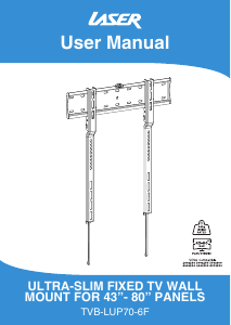 Manual Laser TVB-LUP70-6F Wall Mount