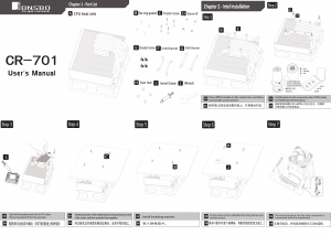 说明书 乔思伯 CR-701 CPU散热器