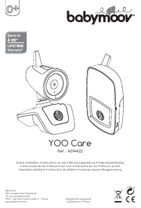 Manual de uso Babymoov A014422 YOO Care Vigilabebés