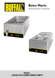 Bedienungsanleitung Buffalo S077 Bain Marie