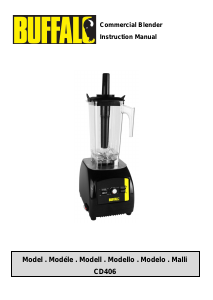 Handleiding Buffalo CD406 Blender