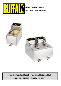 Manual Buffalo GH126 Deep Fryer