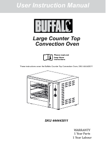 Handleiding Buffalo GD278 Oven