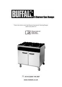 Manual Buffalo CE371-P Range