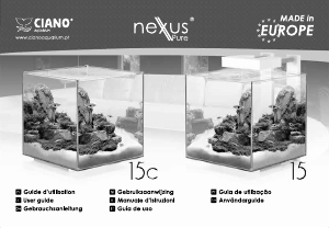 Bruksanvisning Ciano Nexus Pure 15 Akvarium