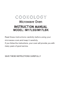Handleiding Cookology IM17LSS Magnetron
