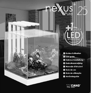 Bedienungsanleitung Ciano Nexus Pure 25 Aquarium