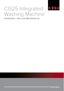 Handleiding CDA CI325 Wasmachine