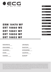 Manual ECG ERT 10860 WE Refrigerator