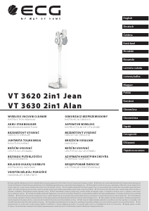 Kasutusjuhend ECG VT 3630 2in1 Alan Tolmuimeja