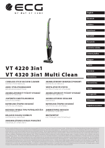 Εγχειρίδιο ECG VT 4320 3in1 Multi Clean Ηλεκτρική σκούπα
