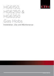 Manual CDA HG6350SS Hob