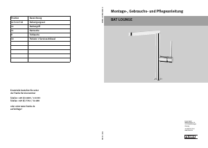 Bedienungsanleitung Franke BAT Lounge Wasserhahn