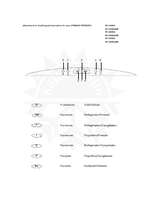 Bedienungsanleitung Frigor SF 345 Gefrierschrank
