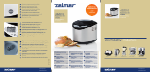 Manual Zelmer 43Z010 Mașina de pâine