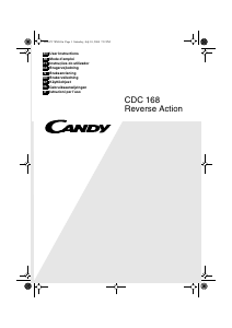 Handleiding Candy CDC 168 Wasdroger