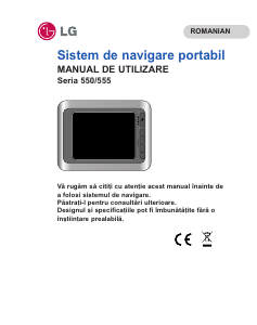 Manual LG LN550 Sistem de navigatie