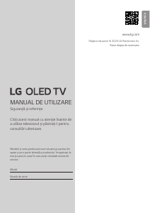 Manual LG OLED42C31LA Televizor OLED