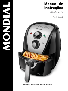 Manual Mondial AFN-40-Ri Fritadeira