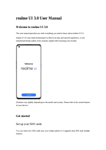 Handleiding Realme UI 3.0
