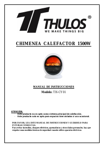 Manual de uso Thulos TH-CY01 Calefactor