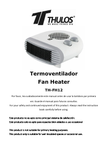 Manual de uso Thulos TH-FH12 Calefactor
