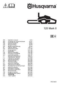 Manuale Husqvarna 120 Mark II Motosega