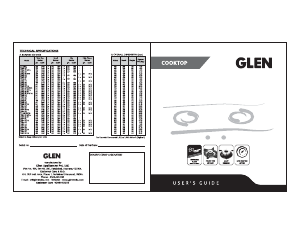 Manual Glen CT 1020 AL Hob