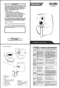 Manual Glen SA 3043 Deep Fryer