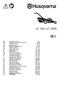 Bruksanvisning Husqvarna LC 142i Gräsklippare