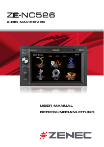 Bruksanvisning Zenec ZE-NC526 Bilnavigator