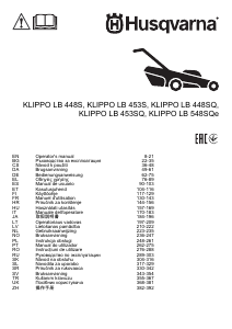 Handleiding Husqvarna LB 548SQe Klippo Grasmaaier