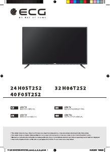 Manual ECG 40 F05T2S2 LED Television