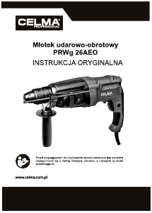 Instrukcja Celma PRWg 26AEO Młotowiertarka