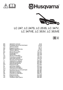Manual Husqvarna LC 347VE Lawn Mower