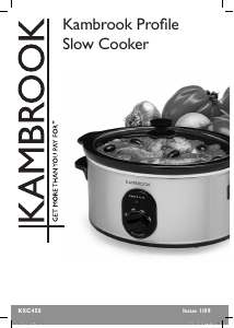 Manual Kambrook KSC450CMP Slow Cooker