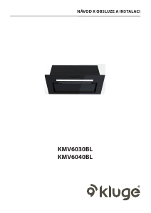 Manuál Kluge KMV6030BL Odsavač par