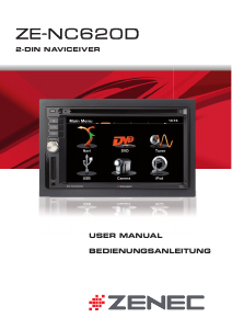 Handleiding Zenec ZE-NC620DMH Navigatiesysteem