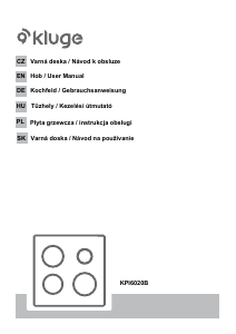Manual Kluge KPI6020B Hob