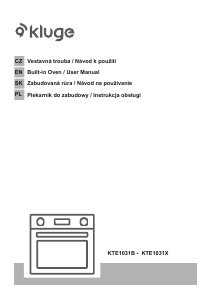 Manuál Kluge KTE1031X Trouba