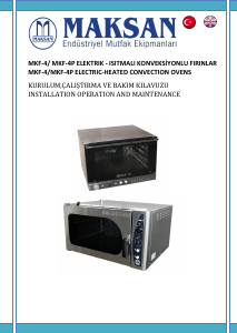 Handleiding Maksan MKF-4 Oven
