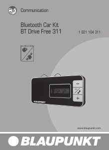 Handleiding Blaupunkt BT Drive Free 311 Carkit