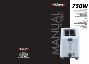 Manual de uso Küken 34045 Tostador