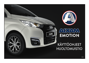 Käyttöohje Aixam Emotion City (2020)