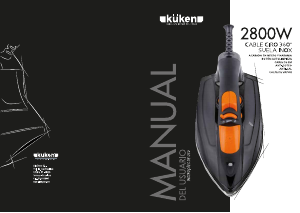 Manual de uso Küken 33522 Plancha