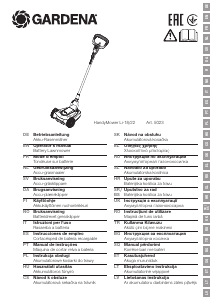 Bruksanvisning Gardena HandyMower Li-18/22 Gräsklippare