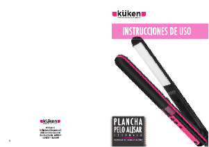 Manual de uso Küken 33614 Plancha de pelo