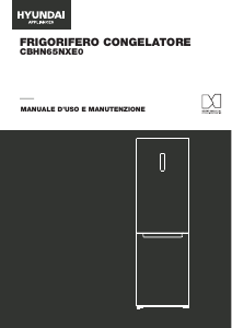 Manuale Hyundai CBHN-65NXE0 Frigorifero-congelatore